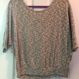 Knitted off the shoulder top